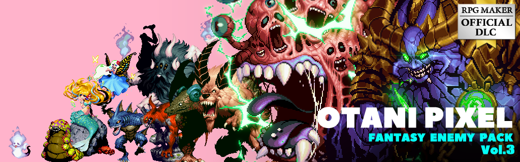 OTANI PIXEL FANTASY ENEMY PACK Vol.1